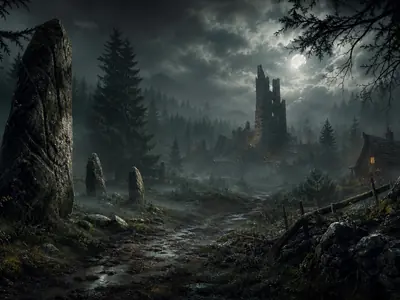 The Witcher background